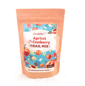 plesantre Apricot & Cranberry Trail Mix