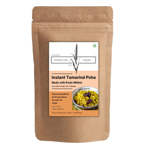 FORGOTTEN Foods Instant Tamarind Poha (Kodo Millet)